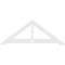 Ekena Millwork Pitch Artisan Architectural Grade PVC Gable Pediment, 72"W x 27"H x 1"P (9/12) GPP072X027X100ART - alternate 5